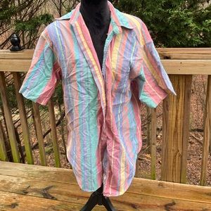 Arrow River Brand Linen Button Up